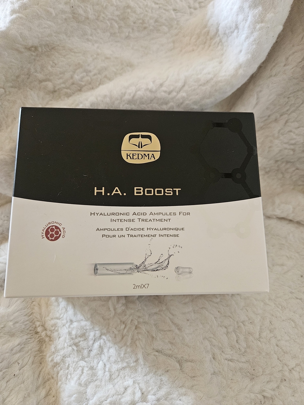 $300 MSRP | KEDMA | H.A. Boost Hyaluronic Acid Ampoules 7 x 2ml New